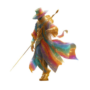 Divine Game Wizard Vinyl Car Decal Sticker – Waterproof & UV-Resistant 3.4133333333333336"