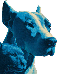 Vintage Animal Design Vinyl Car Decal Sticker – Waterproof & UV-Resistant 3.4133333333333336"