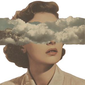 Vintage Cloud Woman V2 Vinyl Car Decal Sticker – Waterproof & UV-Resistant 3.4133333333333336"