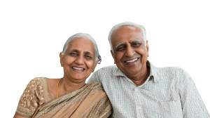 Happy Elderly Couple V12 Vinyl Car Decal Sticker – Waterproof & UV-Resistant 5.4