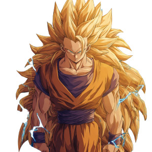 Goku Ssj3 V4 Vinyl Car Decal Sticker – Waterproof & UV-Resistant 6.826666666666667"