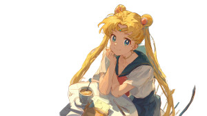 Sailor Moon Cafe Vinyl Car Decal Sticker – Waterproof & UV-Resistant 5.4