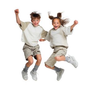 Happy Jumping Kids V3 Vinyl Car Decal Sticker – Waterproof & UV-Resistant 6.826666666666667" Happy Jumping Kids V3 Vinyl Car Decal Sticker – Waterproof & UV-Resistant 6.826666666666667"