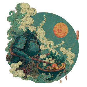 Musashi Vinyl Car Decal Sticker – Waterproof & UV-Resistant 3.4133333333333336"