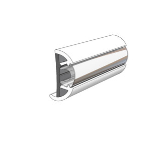 Flexible Boat Rub Rail | 60ft Length | Shock-Absorbing | Frosty White Vinyl | Made in USA Flexible Boat Rub Rail | 60ft Length | Shock-Absorbing | Frosty White Vinyl | Made in USA