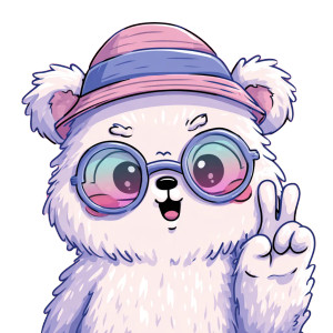 Cute Baby Bear V4 Vinyl Car Decal Sticker – Waterproof & UV-Resistant 3.4133333333333336" Cute Baby Bear V4 Vinyl Car Decal Sticker – Waterproof & UV-Resistant 3.4133333333333336"