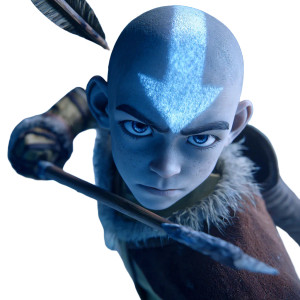 Avatar Aang Glowing Vinyl Car Decal Sticker – Waterproof & UV-Resistant 3.4133333333333336"