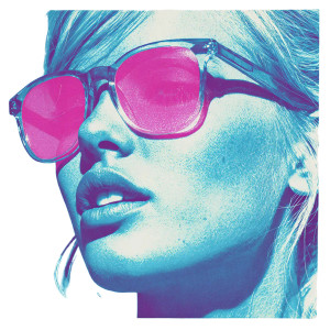 Blonde In Sunglasses Vinyl Car Decal Sticker – Waterproof & UV-Resistant 6.826666666666667"