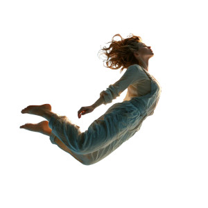 Floating In Rainbow Vinyl Car Decal Sticker – Waterproof & UV-Resistant 6.826666666666667"