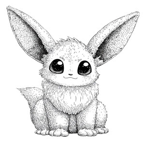 Fluffy Monster V5 Vinyl Car Decal Sticker – Waterproof & UV-Resistant 3.4133333333333336"