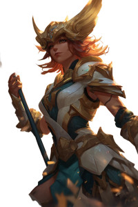 Valkyrie Epic Painting Vinyl Car Decal Sticker – Waterproof & UV-Resistant 4.4