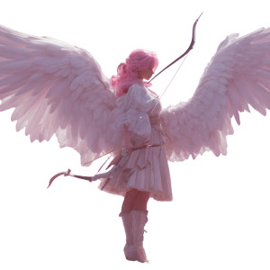 Angel Archer Girl Vinyl Car Decal Sticker – Waterproof & UV-Resistant 3.4133333333333336" Angel Archer Girl Vinyl Car Decal Sticker – Waterproof & UV-Resistant 3.4133333333333336"
