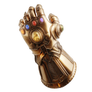 Infinity Gauntlet Vinyl Car Decal Sticker – Waterproof & UV-Resistant 3.4133333333333336"