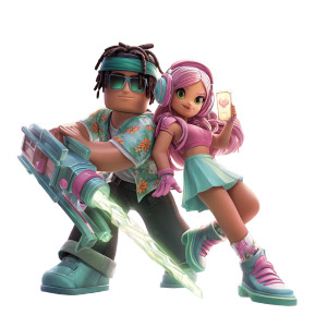 Bubble-Gum Heroes Vinyl Car Decal Sticker – Waterproof & UV-Resistant 3.4133333333333336"