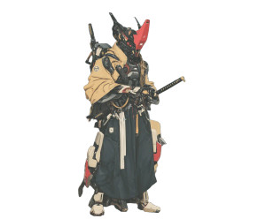 Futuristic Samurai V16 Vinyl Car Decal Sticker – Waterproof & UV-Resistant 6.613333333333333" Futuristic Samurai V16 Vinyl Car Decal Sticker – Waterproof & UV-Resistant 6.613333333333333"
