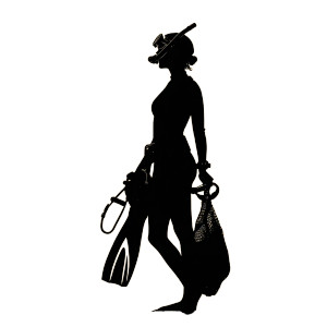 Snorkeling Silhouette Vinyl Car Decal Sticker – Waterproof & UV-Resistant 3.4133333333333336" Snorkeling Silhouette Vinyl Car Decal Sticker – Waterproof & UV-Resistant 3.4133333333333336"