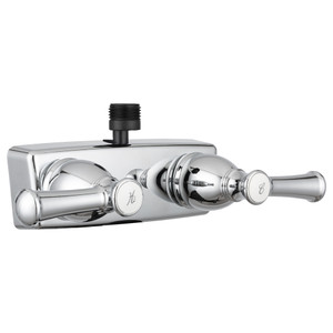 Dura Faucet Chrome Plated Shower Control Valve | Designer Lever Handle | Premium Lightweight Construction