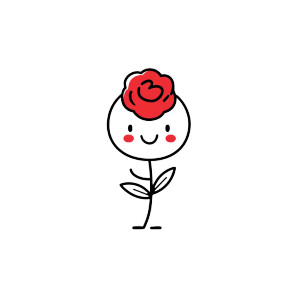 Rose Character Logo Vinyl Car Decal Sticker – Waterproof & UV-Resistant 3.4133333333333336" Rose Character Logo Vinyl Car Decal Sticker – Waterproof & UV-Resistant 3.4133333333333336"