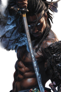 Smoke Samurai Specter Vinyl Car Decal Sticker – Waterproof & UV-Resistant 4.4