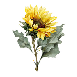 Minimalist Sunflower Illustration Vinyl Car Decal Sticker – Waterproof & UV-Resistant 3.4133333333333336" Minimalist Sunflower Illustration Vinyl Car Decal Sticker – Waterproof & UV-Resistant 3.4133333333333336"