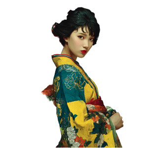 Geisha And Dragon V3 Vinyl Car Decal Sticker – Waterproof & UV-Resistant 6.826666666666667" Geisha And Dragon V3 Vinyl Car Decal Sticker – Waterproof & UV-Resistant 6.826666666666667"