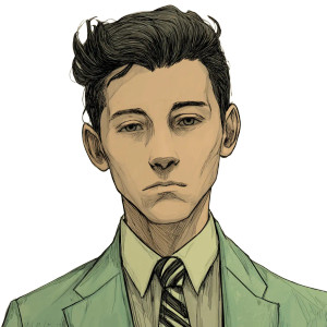 Young Man In Suit V6 Vinyl Car Decal Sticker – Waterproof & UV-Resistant 3.4133333333333336" Young Man In Suit V6 Vinyl Car Decal Sticker – Waterproof & UV-Resistant 3.4133333333333336"