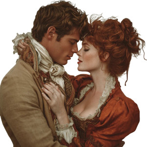 Regency Couple V2 Vinyl Car Decal Sticker – Waterproof & UV-Resistant 3.4133333333333336" Regency Couple V2 Vinyl Car Decal Sticker – Waterproof & UV-Resistant 3.4133333333333336"