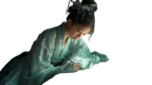 Elegant Hanfu Scholar Vinyl Car Decal Sticker – Waterproof & UV-Resistant 2.72"