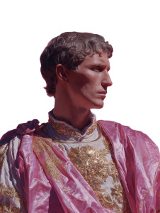 Roman Emperor Portrait V2 Vinyl Car Decal Sticker – Waterproof & UV-Resistant 8.213333333333333"