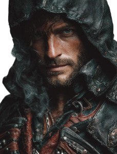 Assassin Portrait Vinyl Car Decal Sticker – Waterproof & UV-Resistant 4.213333333333333" Assassin Portrait Vinyl Car Decal Sticker – Waterproof & UV-Resistant 4.213333333333333"