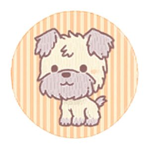 Cute Chibi Schnauzer Vinyl Car Decal Sticker – Waterproof & UV-Resistant 6.826666666666667"