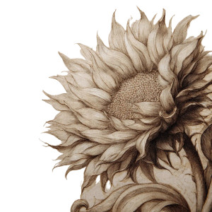 Sunflower Sketch V3 Vinyl Car Decal Sticker – Waterproof & UV-Resistant 3.4133333333333336" Sunflower Sketch V3 Vinyl Car Decal Sticker – Waterproof & UV-Resistant 3.4133333333333336"