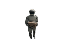 Robot Delivery Vinyl Car Decal Sticker – Waterproof & UV-Resistant 2.6666666666666665"