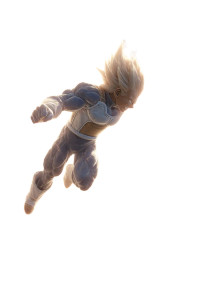 Super Saiyan Vegeta V12 Vinyl Car Decal Sticker – Waterproof & UV-Resistant 4.32"