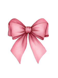 Pink Bow V2 Vinyl Car Decal Sticker – Waterproof & UV-Resistant 8.213333333333333"