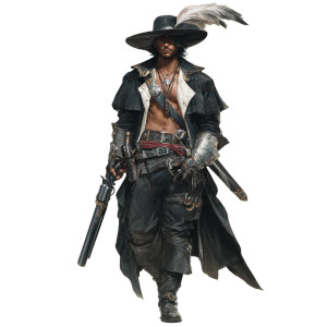 Fantasy Pirate Gunslinger Vinyl Car Decal Sticker – Waterproof & UV-Resistant 3.4133333333333336" Fantasy Pirate Gunslinger Vinyl Car Decal Sticker – Waterproof & UV-Resistant 3.4133333333333336"