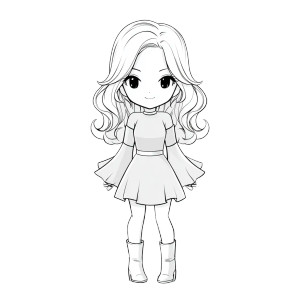 Chibi Girl Clipart V3 Vinyl Car Decal Sticker – Waterproof & UV-Resistant 3.4133333333333336" Chibi Girl Clipart V3 Vinyl Car Decal Sticker – Waterproof & UV-Resistant 3.4133333333333336"