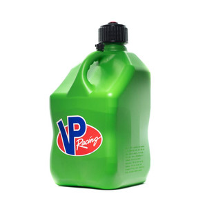 VP Racing 5.5 Gallon Liquid Storage Container | Green Square Shape with Close Trimmed Cap | Designed for Racing Fuel Only