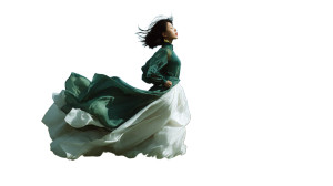 Elegant Dancing Girl V2 Vinyl Car Decal Sticker – Waterproof & UV-Resistant 2.72"