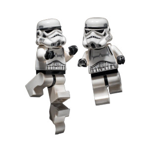Dancing Lego Stormtroopers Vinyl Car Decal Sticker – Waterproof & UV-Resistant 3.4133333333333336"