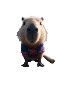 Capybara At Bat Vinyl Car Decal Sticker – Waterproof & UV-Resistant 8.213333333333333" Capybara At Bat Vinyl Car Decal Sticker – Waterproof & UV-Resistant 8.213333333333333"