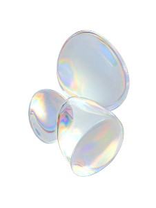 Floating Transparent Objects Vinyl Car Decal Sticker – Waterproof & UV-Resistant 8.213333333333333"