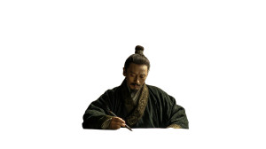Hanfu Scholar Writing V2 Vinyl Car Decal Sticker – Waterproof & UV-Resistant 2.72"