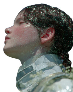 Shiny Hair Portrait V2 Vinyl Car Decal Sticker – Waterproof & UV-Resistant 4.0"