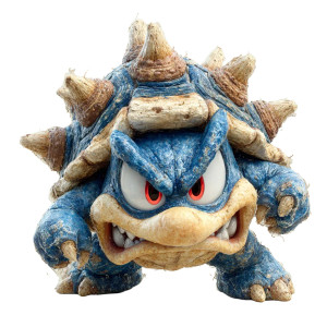 Angry Blue Shell Vinyl Car Decal Sticker – Waterproof & UV-Resistant 3.4133333333333336" Angry Blue Shell Vinyl Car Decal Sticker – Waterproof & UV-Resistant 3.4133333333333336"