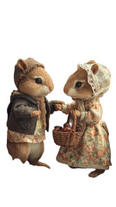 Squirrel Village Market Vinyl Car Decal Sticker – Waterproof & UV-Resistant 4.8533333333333335"