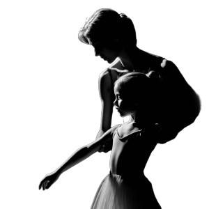 Ballet Guidance Moment Vinyl Car Decal Sticker – Waterproof & UV-Resistant 3.4133333333333336"