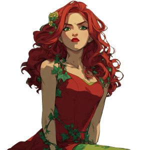 Poison Ivy Vinyl Car Decal Sticker – Waterproof & UV-Resistant 3.4133333333333336" Poison Ivy Vinyl Car Decal Sticker – Waterproof & UV-Resistant 3.4133333333333336"