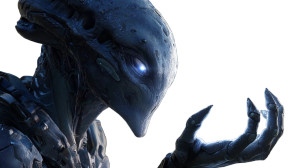 Galactic Alien Vinyl Car Decal Sticker – Waterproof & UV-Resistant 5.4