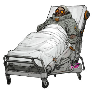 Cyberpunk Patient Vinyl Car Decal Sticker – Waterproof & UV-Resistant 3.4133333333333336" Cyberpunk Patient Vinyl Car Decal Sticker – Waterproof & UV-Resistant 3.4133333333333336"